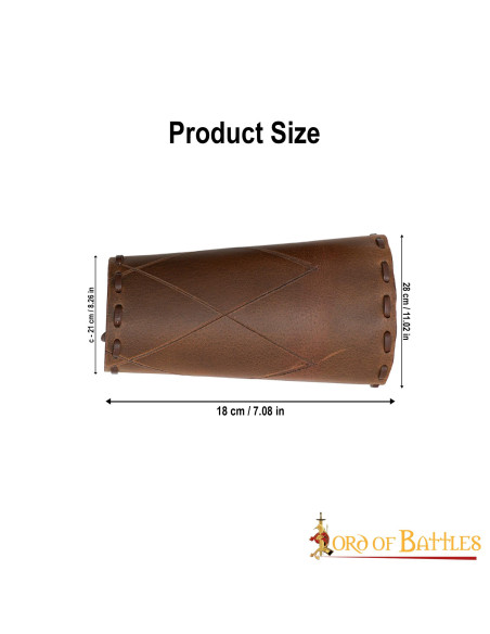 Bracelets pour modèle LARP et Cosplay...