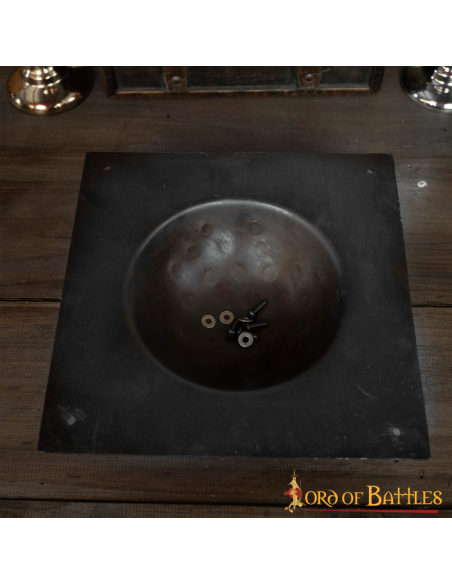 Umbo carré pour bouclier romain Scutum