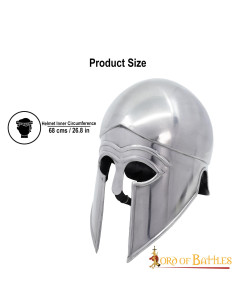 Casque grec corinthien avec doublure en cuir 2