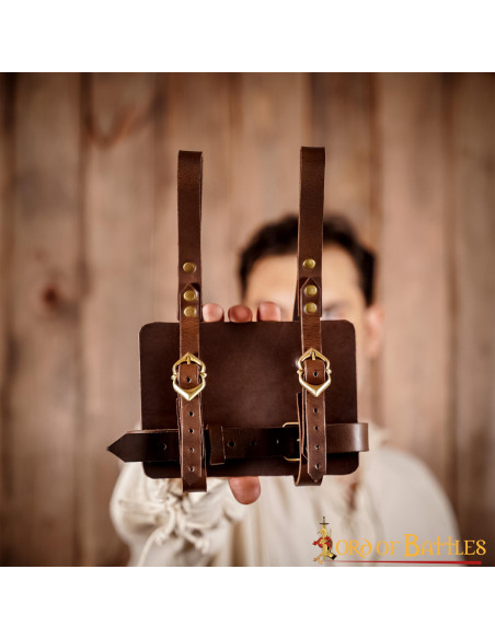 Porte-agenda en cuir à porter à la...