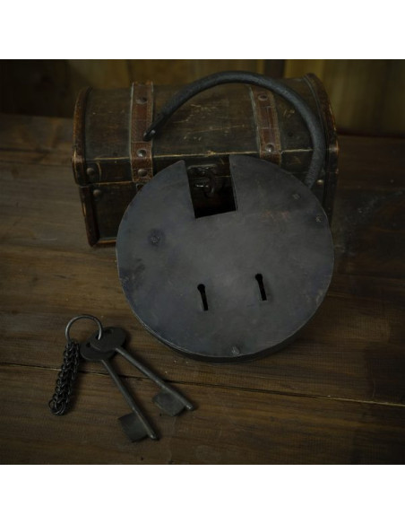 Cadenas en fer forgé à la main pour...