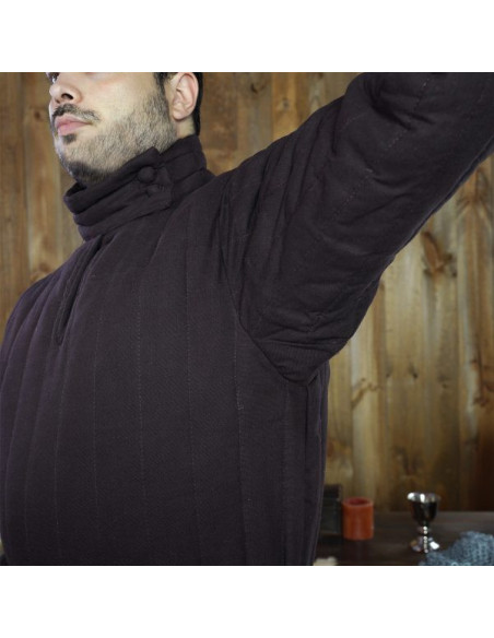 Gambison médiéval rembourré type 8 à...