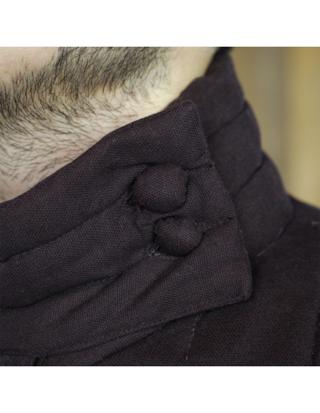 Gambison médiéval rembourré type 8 à...