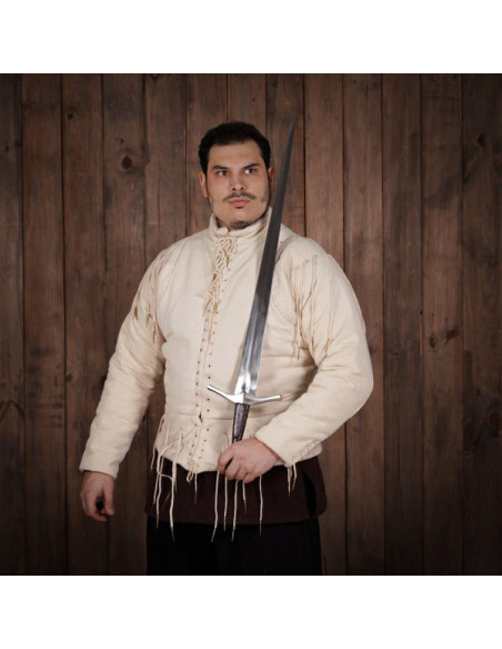 Gilet fonctionnel écru s. XV, avec...