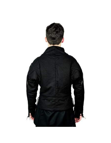 Gilet noir fonctionnel s. XV, avec...