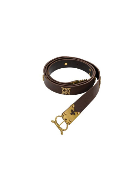 Ceinture de chevalier gothique marron... Ceinture de chevalier gothique marron...