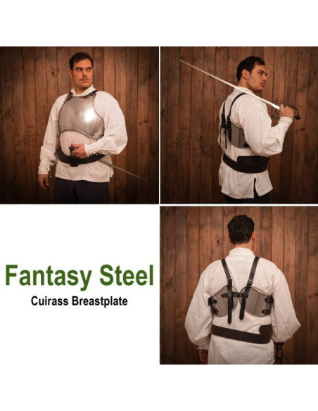 Plastron médiéval fantaisie fait main...