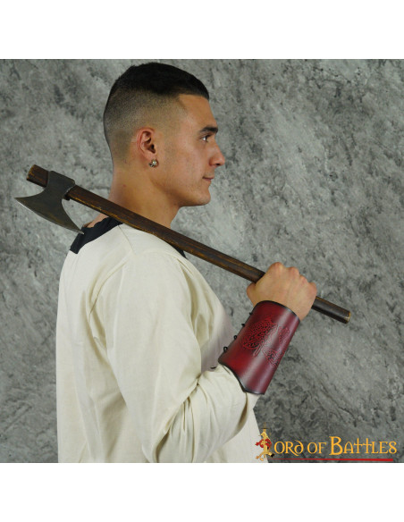 Bracelets Viking en cuir modèle Dragon