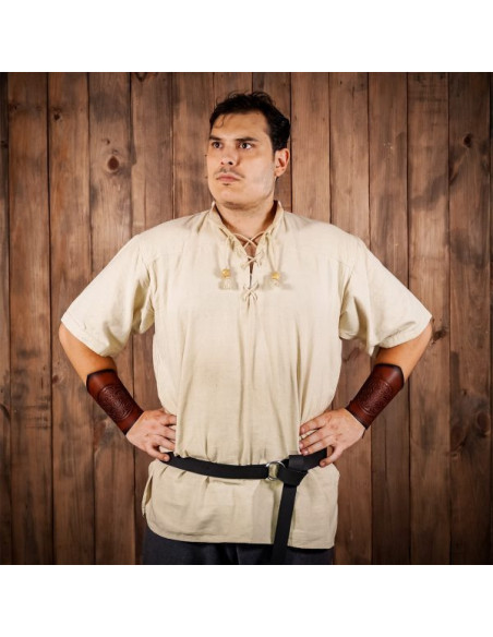 Bracelets en cuir véritable avec...