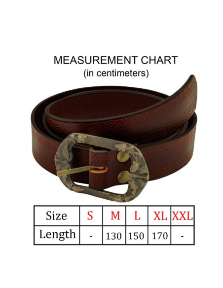 Conception en relief de ceinture...