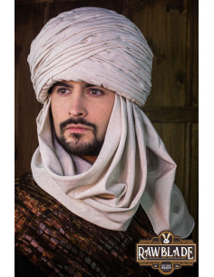 Turban Arabe Hamtar - Blanc
