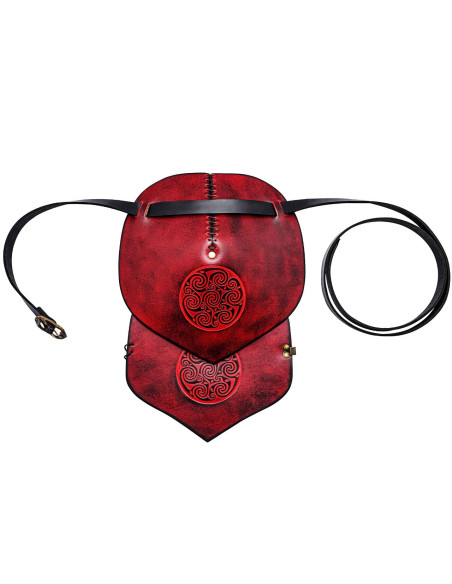 Épaulière en cuir avec motif en...