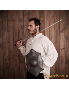 Bouclier d'escrime historique Talhoffer Dark Buckler 2