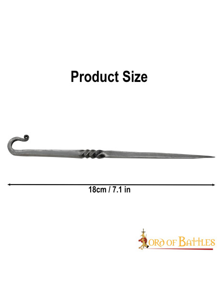 Fourche-brochette Viking forgée à la...