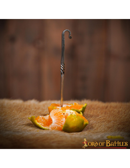 Fourche-brochette Viking forgée à la...