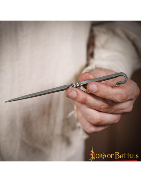 Fourche-brochette Viking forgée à la...