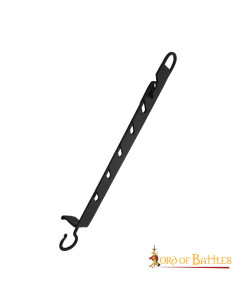 Crochet pour régler la hauteur des chaudrons sur le feu 2