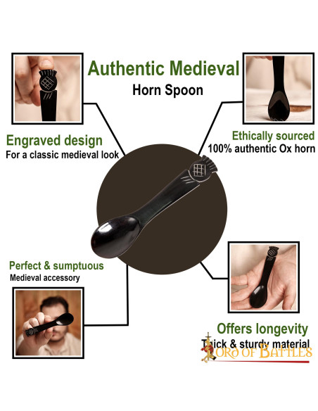 Service 4 cuillères médiévales en...