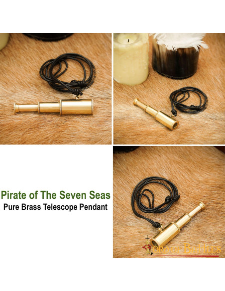 Pendentif mini-télescope extensible Pendentif mini-télescope extensible