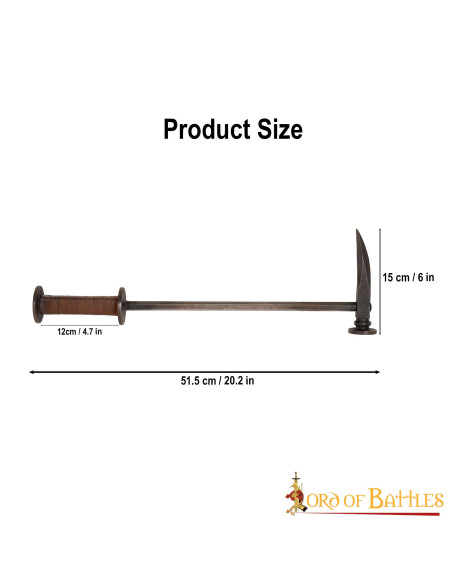 marteau de guerre médiéval, gothique