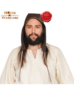 Crespina paysan médiéval brun foncé