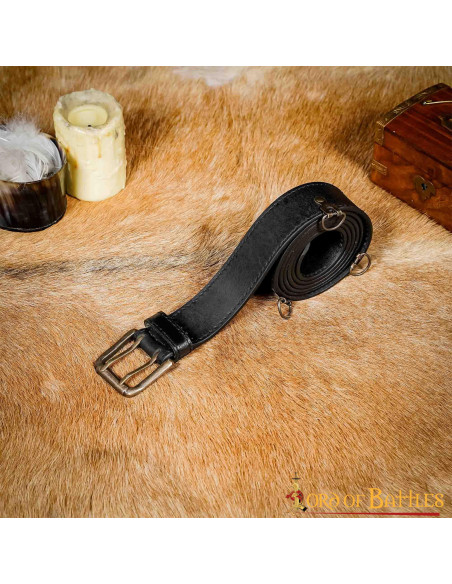 Ceinture médiévale fantaisie en cuir...