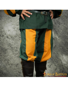 Pantalon Renaissance Drago - Vert et Orange