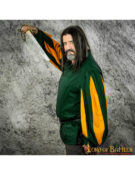 Chemise Renaissance Ebony à manches...