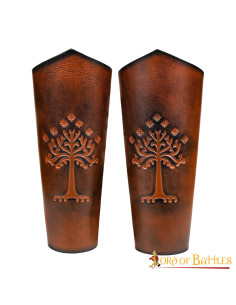 Bracelets Jonc Minas Tirith White Tree - Marron 2