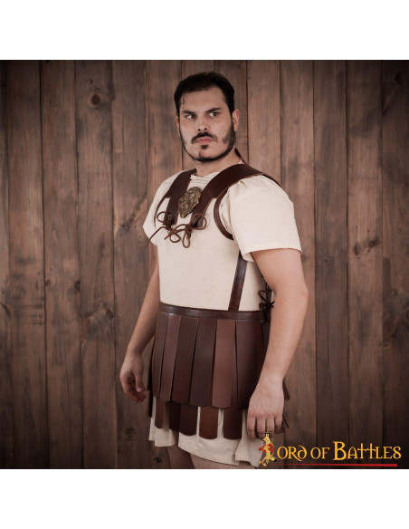 Cuirasse d'armure grecque Linothorax