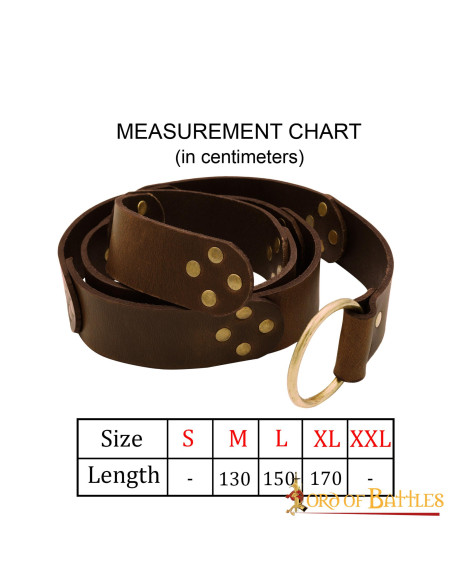 Ceinture médiévale traditionnelle,...