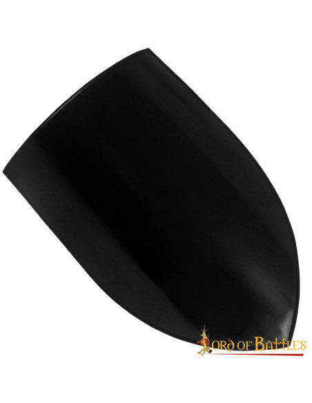 Bouclier médiéval en acier à...