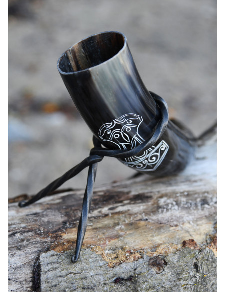Marteau en corne de Thor Mjölnir avec...
