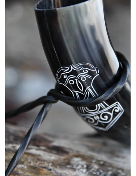Marteau en corne de Thor Mjölnir avec...