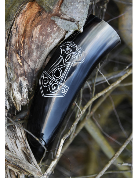 Marteau en corne de Thor Mjölnir avec...