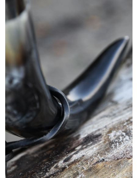 Corne celtique Vegvísir avec support...