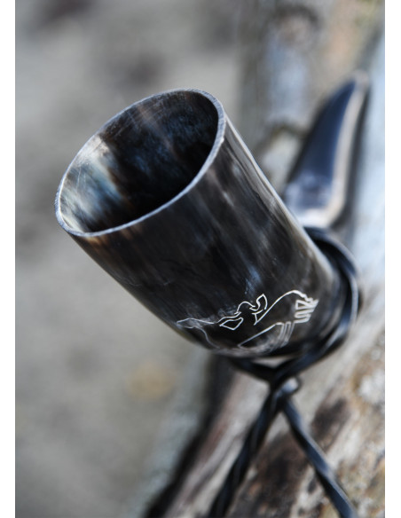 Corne viking Odin chevauchant...