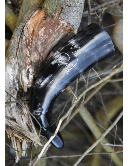 Corne viking Odin chevauchant...