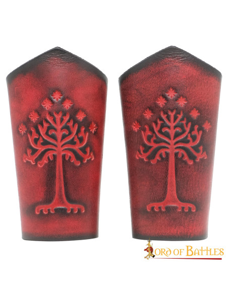 Bracelets Arbre du Gondor en cuir...