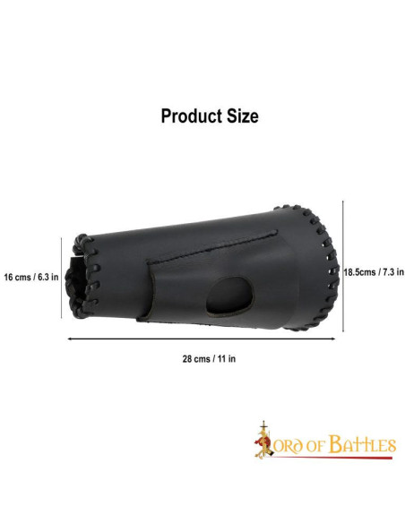 Bracelets médiévaux avec porte-couteau