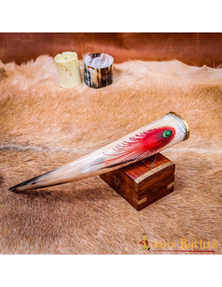 Corne viking d'Olaf à boire (400-500...