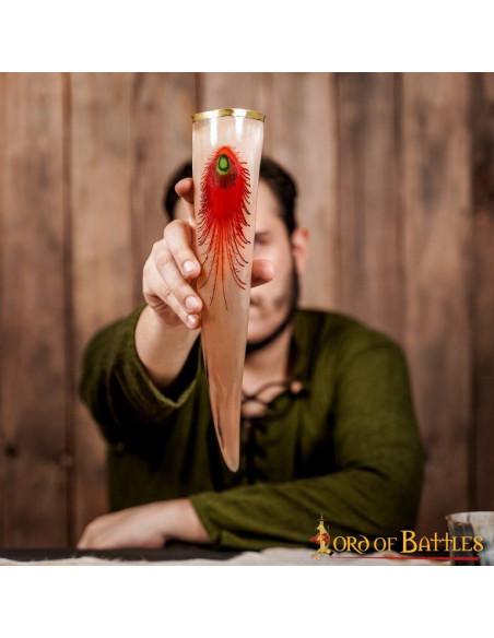 Corne viking d'Olaf à boire (400-500...