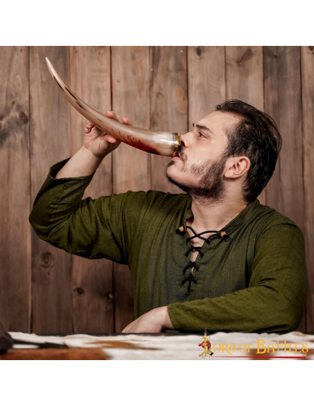 Corne viking d'Olaf à boire (400-500...