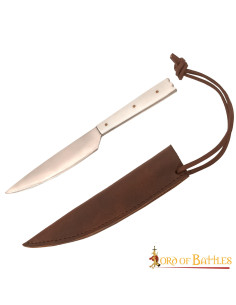Couteau médiéval avec manche en os (19 cm.)