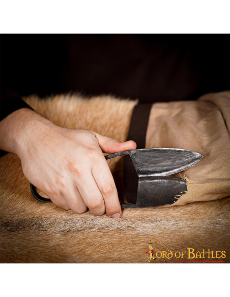 Ciseaux médiévaux en fer forgé à la...