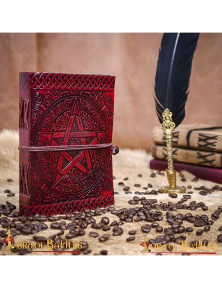 Pentacle de journal médiéval,...