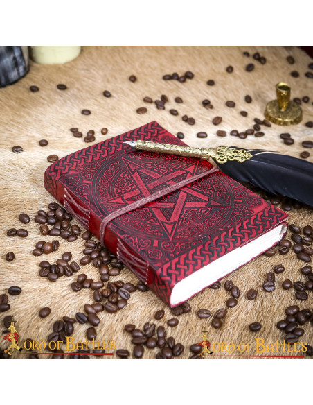 Pentacle de journal médiéval,...