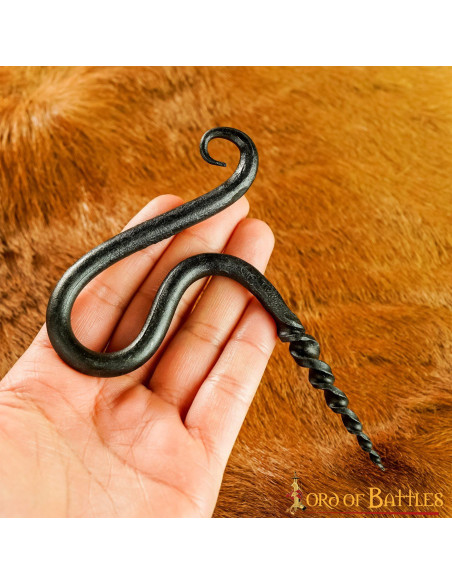 Tire-bouchon médiéval forgé à la main...