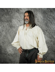 Chemise Elric Médiévale et Renaissance - Ecru