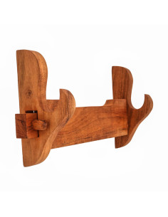 Support mural en bois pour accrocher 1 katana